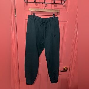 Women’s Forrest Green VS PINK Sport Sweatpants